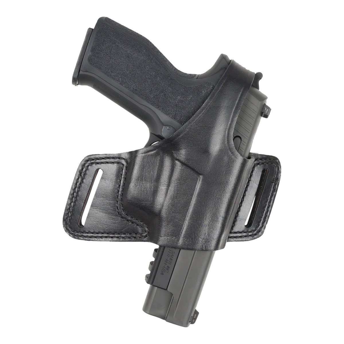 Bianchi - Black Widow Belt Slide Holster, Black, Right Hand