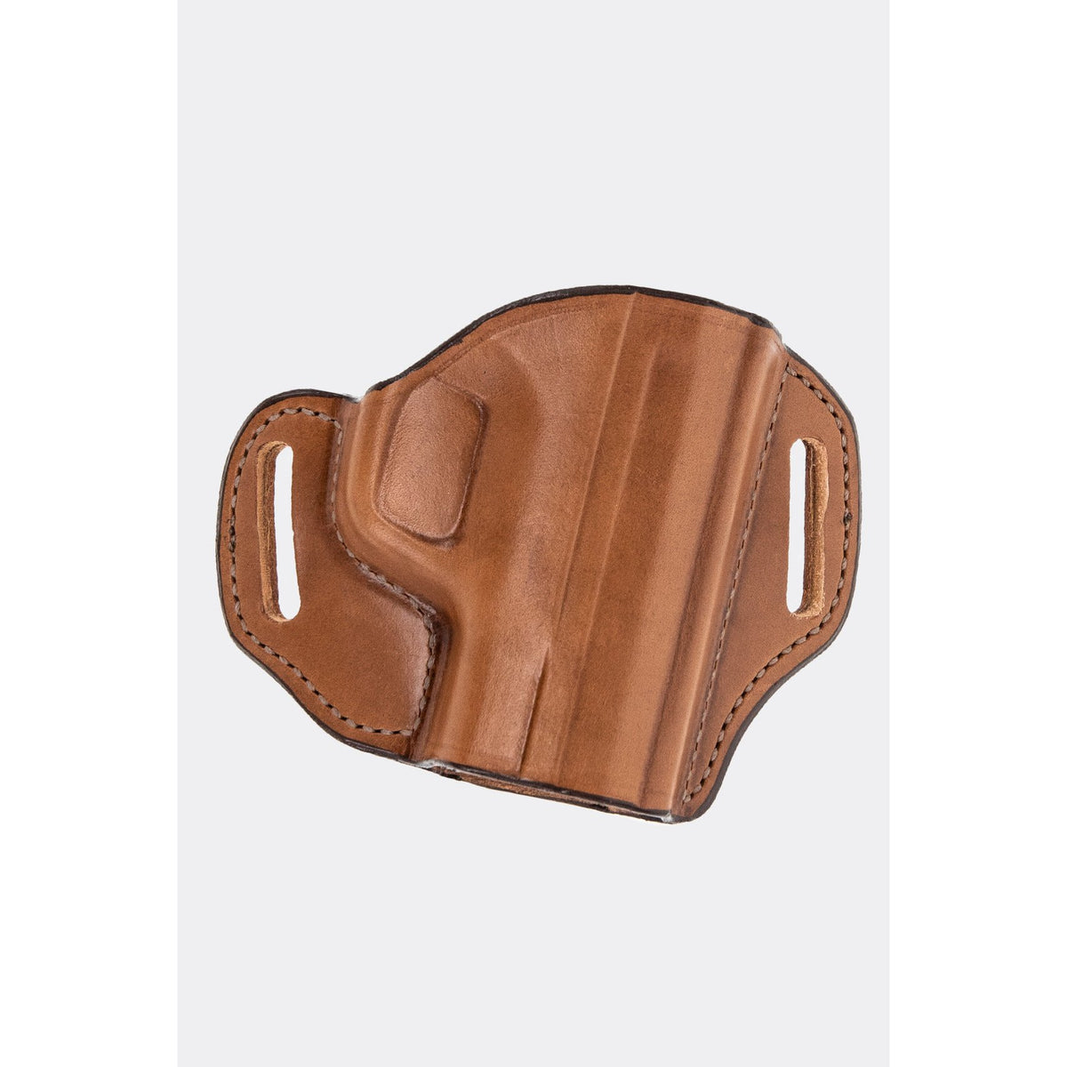 Bianchi - Remedy Belt Slide Holster, Tan Leather, Right Hand