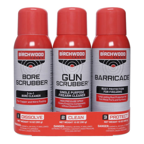 Birchwood Casey - 1-2-3 Aerosol Value Pack, 3 Cans