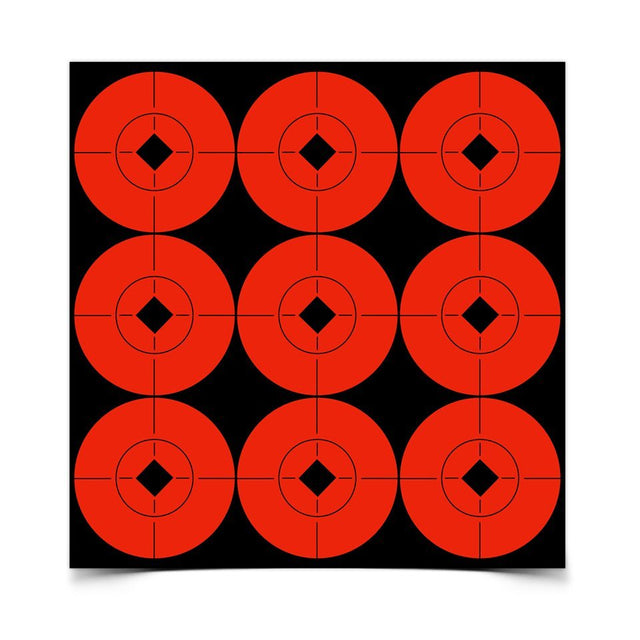 Birchwood Casey - Target Spots Orange 2 Inch, 90 Targets