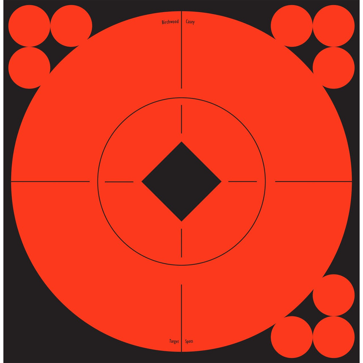 Birchwood Casey - Target Spots 6 Inch, 10 Targets with 120 Pasters