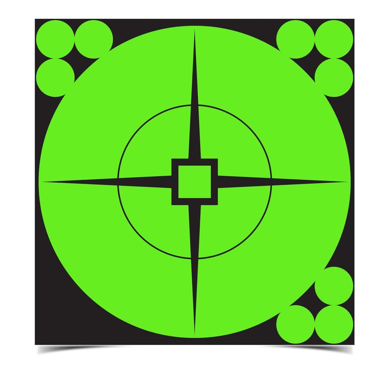Birchwood Casey - Target Spots Green 6 Inch, 10 Pack