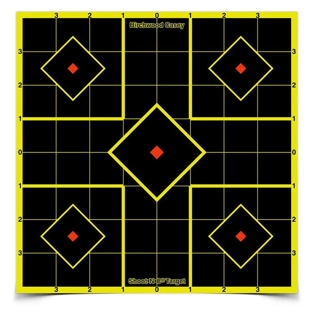 Birchwood Casey - Shoot•N•C 8 Inch Sight-In Targets - 15 Pack