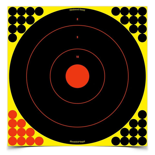 Birchwood Casey - Shoot-N-C 17.25 Inch Bull's-Eye Target - 5 Pack