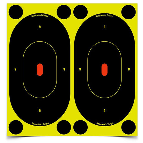 Birchwood Casey - Shoot•N•C 7 Inch Silhouette Target - 12 Pack