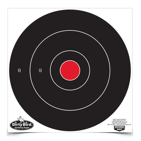 Birchwood Casey - Dirty Bird 12 Inch Bull's-Eye Target - 12 Pack