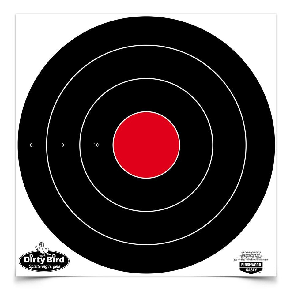 Birchwood Casey - Dirty Bird 17.25 Inch Bull's-Eye Target - 5 Pack
