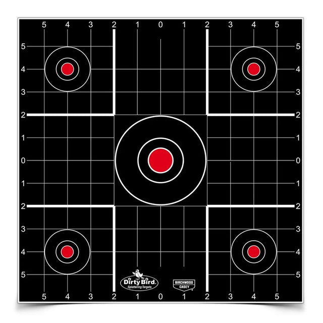 Birchwood Casey - Dirty Bird 12-Inch Sight-In Target - 12 Pack