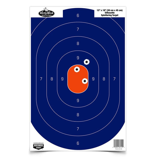 Birchwood Casey - Dirty Bird 12x18 Silhouette Target - 8 Pack