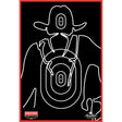 Birchwood Casey - 12" x 18" Gunslinger Silhouette Target, 6 Pack
