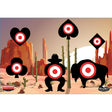Birchwood Casey - 12" x 18" Aces High Dirty Bird Target, 6 Pack