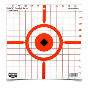 Birchwood Casey - Rigid 12 Inch Crosshair Sight-In Targets
