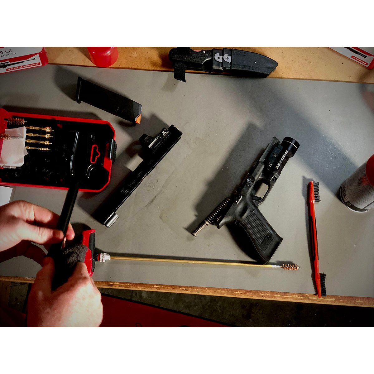 Birchwood Casey - 16 Piece Handgun Cleaning Kit