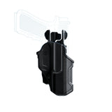 BLACKHAWK - T-Series Level 2 Compact Holster for Glock 17/22