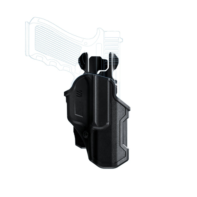 BLACKHAWK - T-Series Level 2 Compact Holster for Glock 17/22