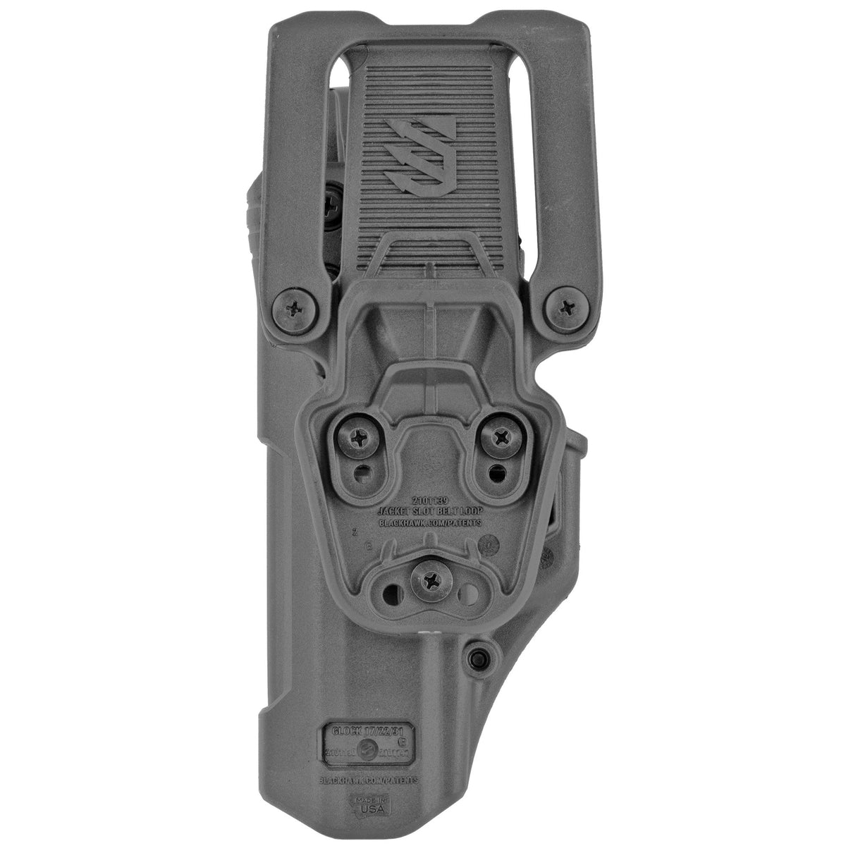 BLACKHAWK - T-Series Level 3 Duty Holster for Glock & CZ, Right