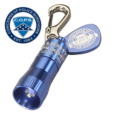 Streamlight - BLUE NANO, Small Keychain Light that Supports C.O.P.S.