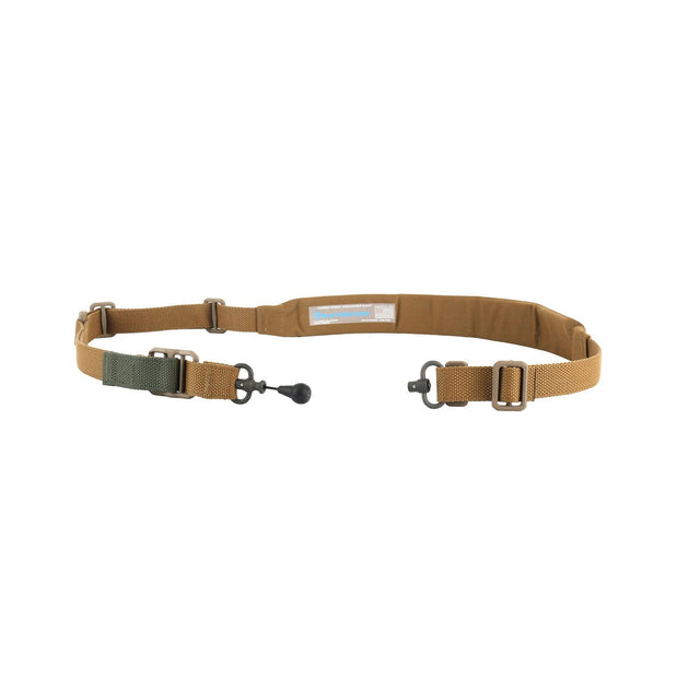 Blue Force Gear - Vickers 221 Sling, Padded, RED Swivel, Coyote Brown