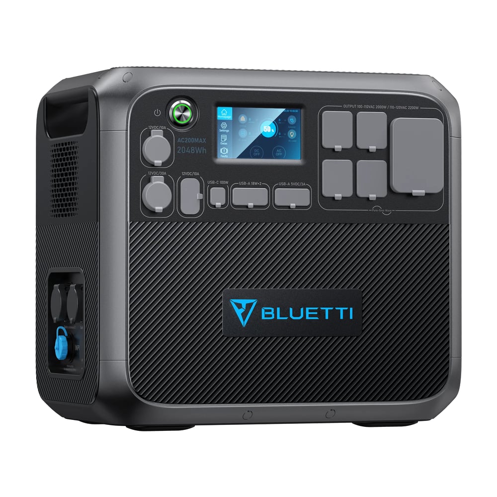 BLUETTI AC200MAX Expandable Power Station | 2,200W 2,048Wh