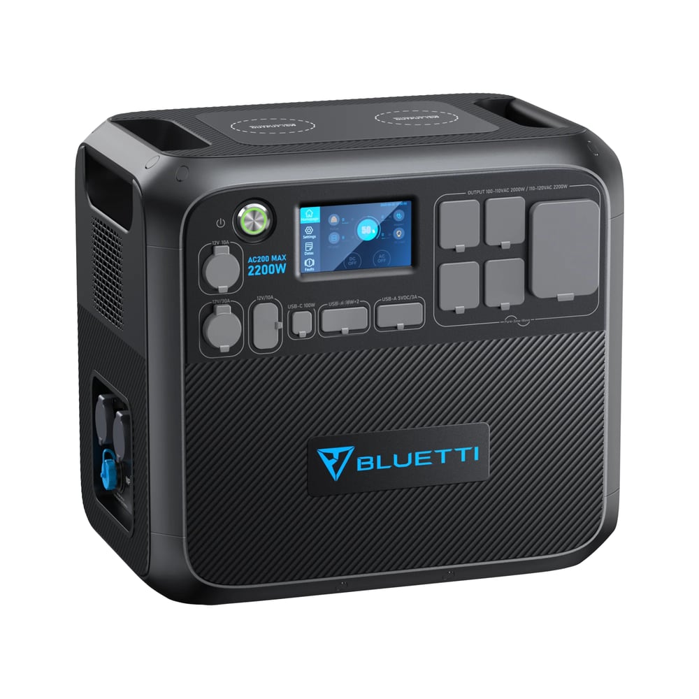 BLUETTI AC200MAX Expandable Power Station | 2,200W 2,048Wh