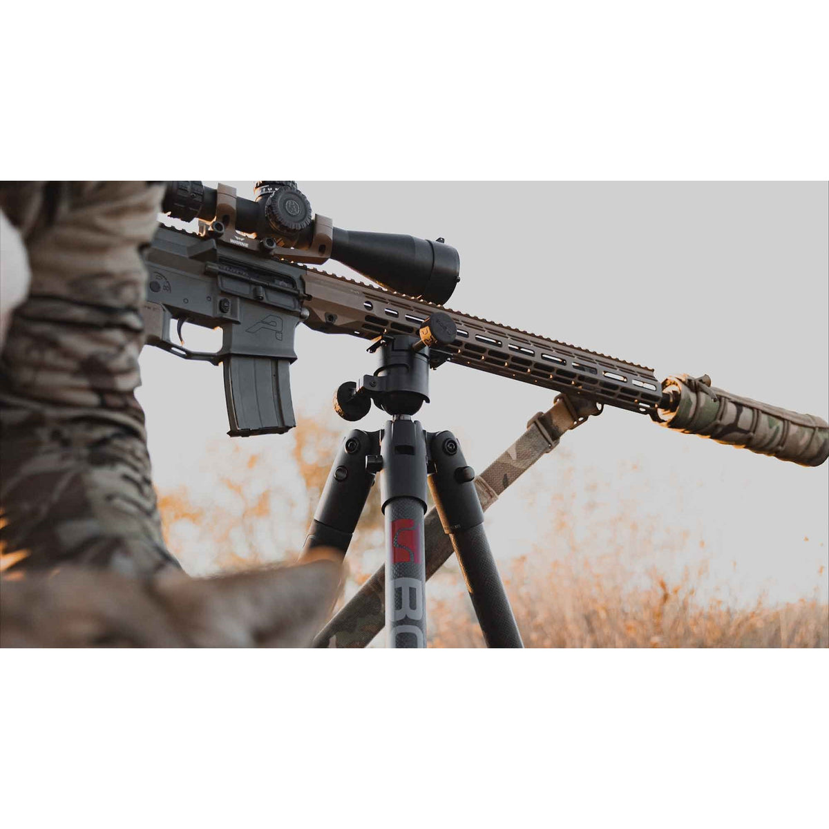 BOG - 3" M-LOK to Arca Tripod Plate - Black