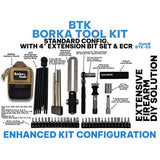 Borka - Tool Kit with Ext. Bit Set & Emergency Cleaning Rod