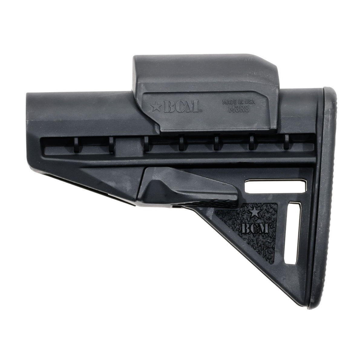Bravo Company - Mod 3 Stock with Riser for Mil-Spec Tube - Black