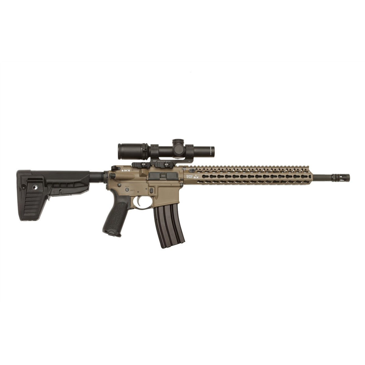 Bravo Company - BCMGUNFIGHTER Mod 1 Stock SOPMOD - Black