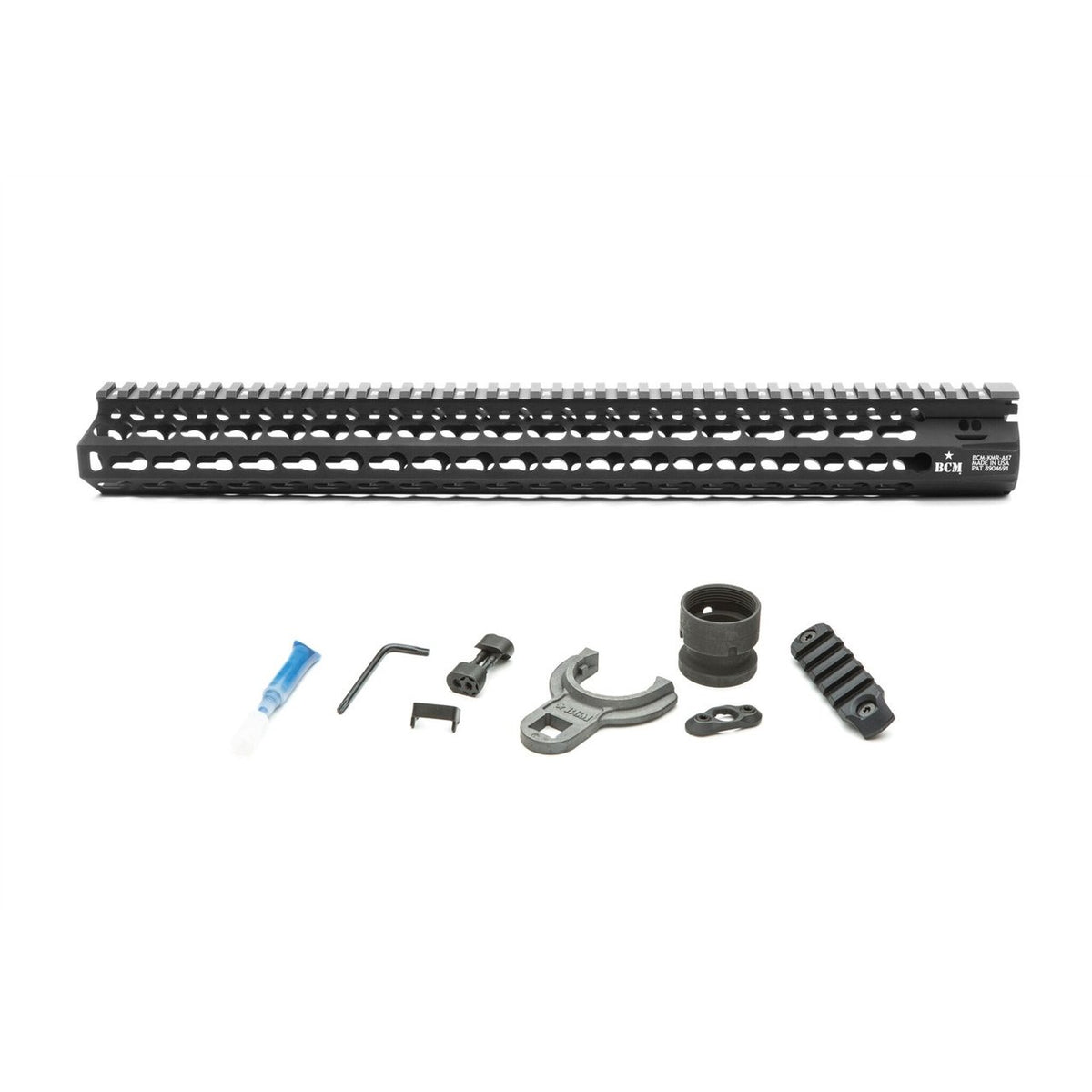 Bravo Company - KMR Alpha 17" KeyMod Rail for AR Rifles - Black