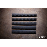 Bravo Company - BCM Gunfighter KeyMod Rail Panels 5-Pack - Black