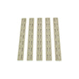 Bravo Company - BCM Gunfighter KeyMod Rail Panels 5 Pack - FDE