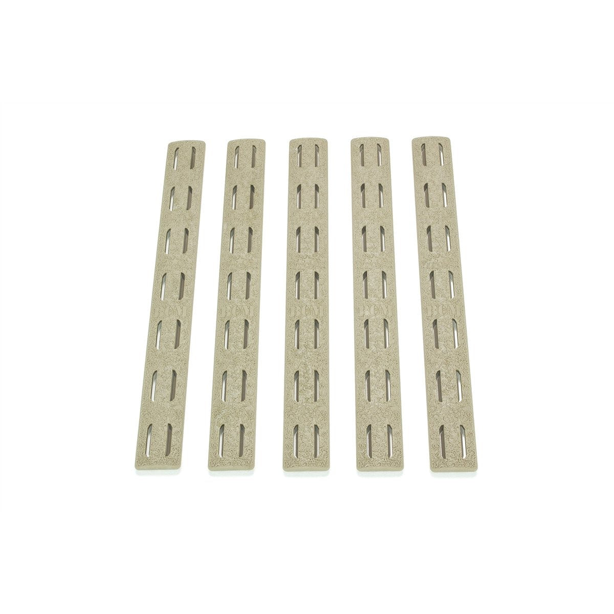 Bravo Company - BCM Gunfighter KeyMod Rail Panels 5 Pack - FDE
