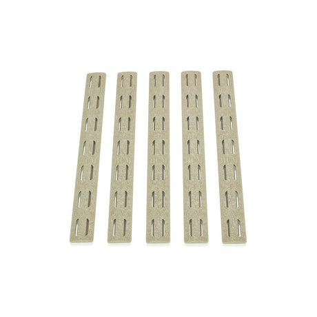 Bravo Company - BCM Gunfighter KeyMod Rail Panels 5 Pack - FDE