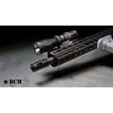 Bravo Company - BCMGUNFIGHTER 1" Ring Light Mount KeyMod Black