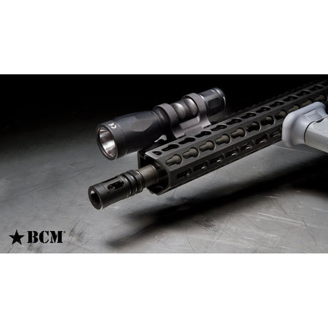 Bravo Company - BCMGUNFIGHTER 1" Ring Light Mount KeyMod Black