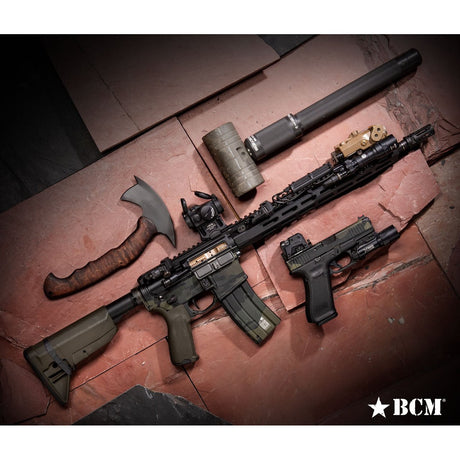Bravo Company - A/T Optic Mount for Aimpoint Micro T2 - Black