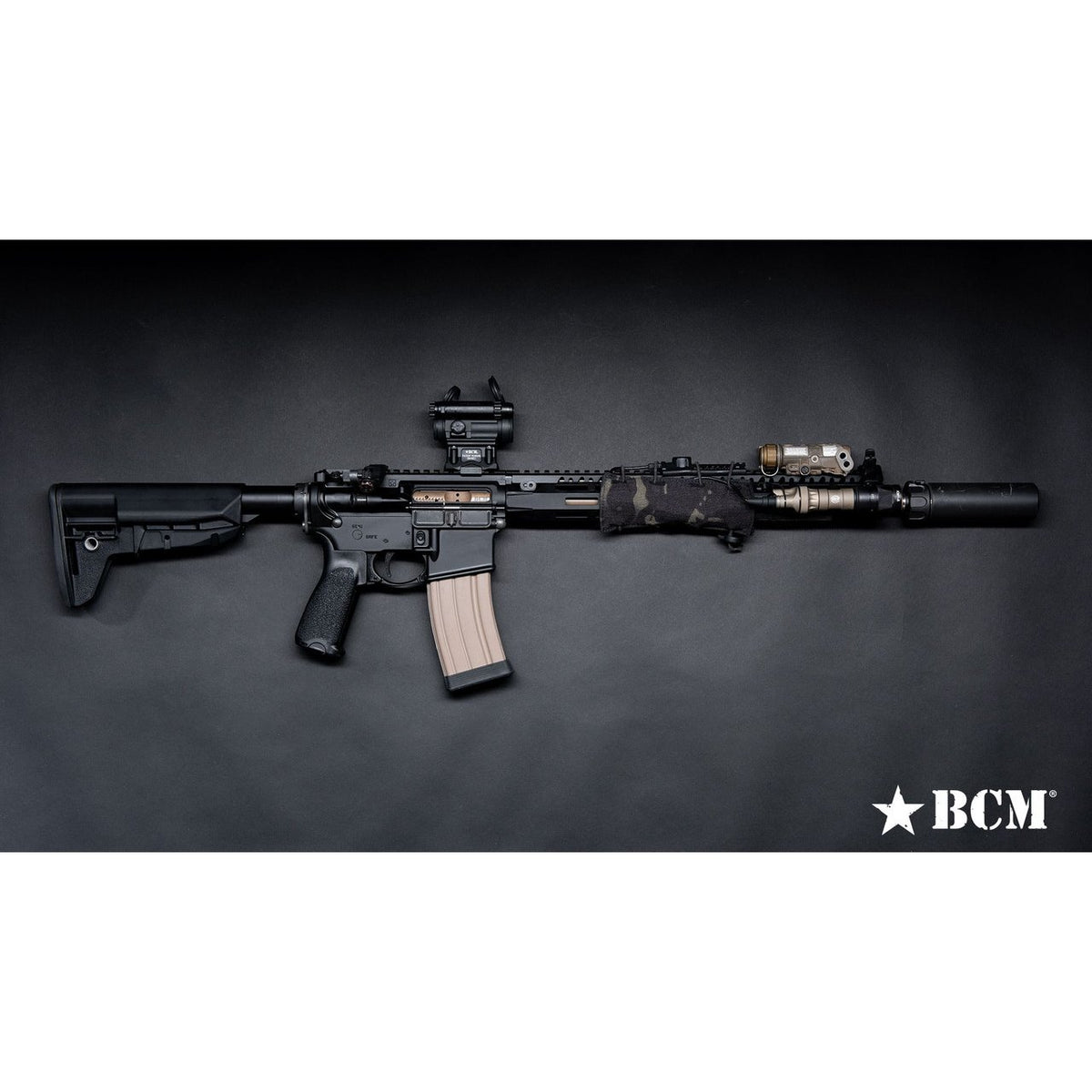 Bravo Company - A/T Optic Mount for Aimpoint Micro T2 - Black