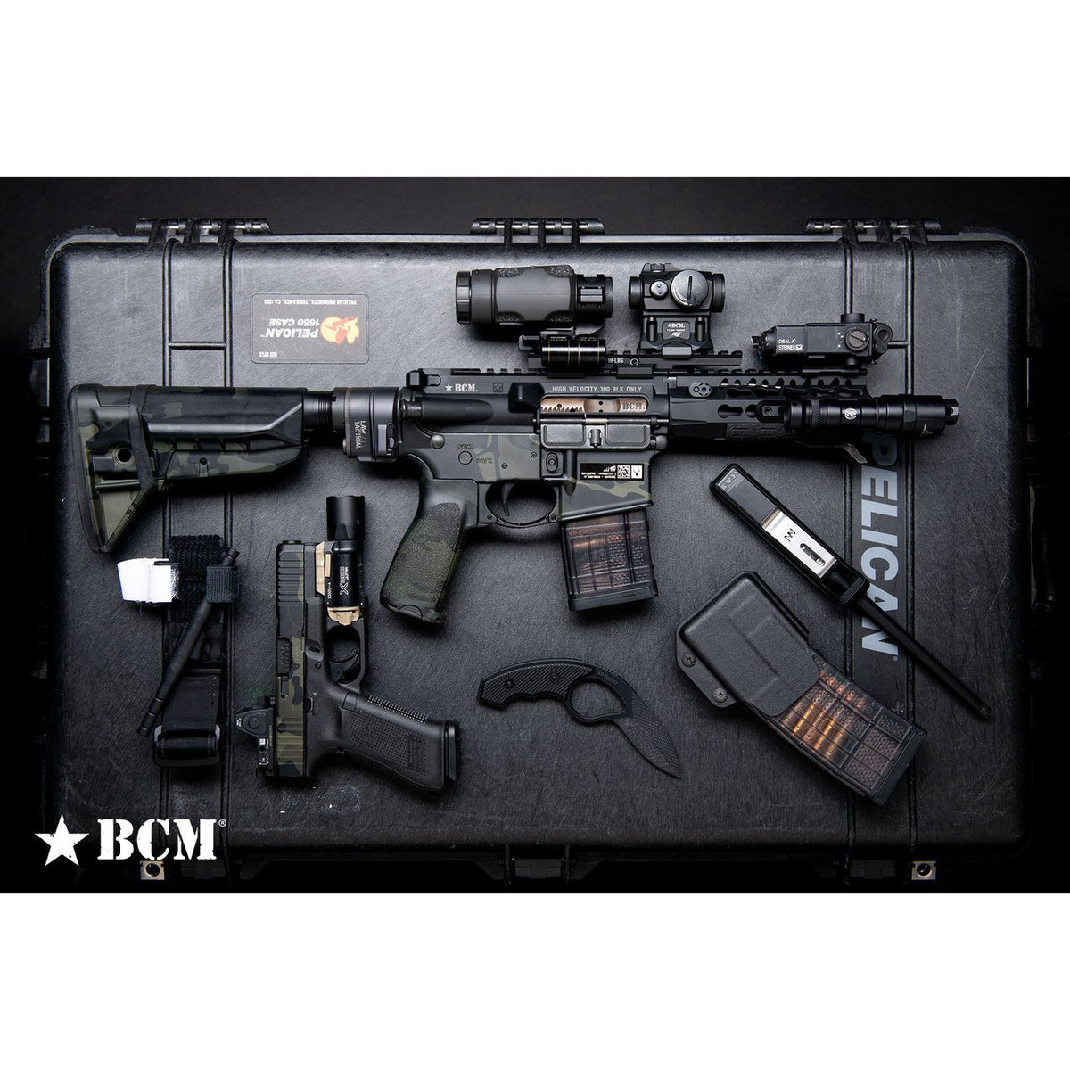 Bravo Company - A/T Optic Mount for Aimpoint Micro T2 - Black