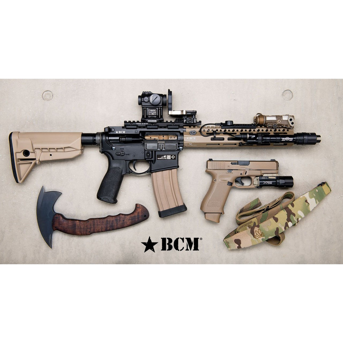 Bravo Company - A/T Optic Riser 525-13x5 - Black