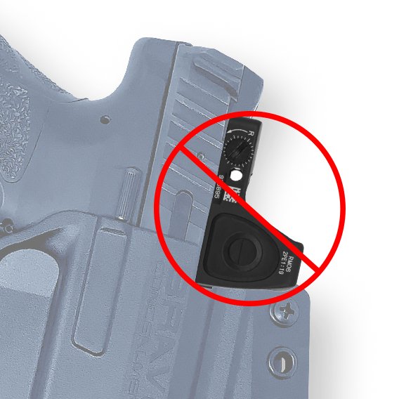 Bravo Concealment - Smith & Wesson M&P Shield OWB Holster