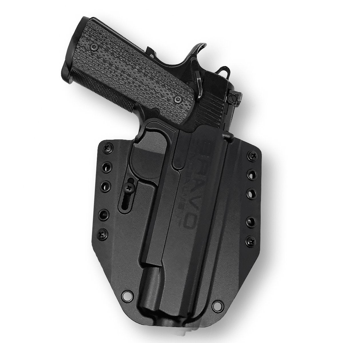 Bravo Concealment - 1911 5" OWB Holster - Black