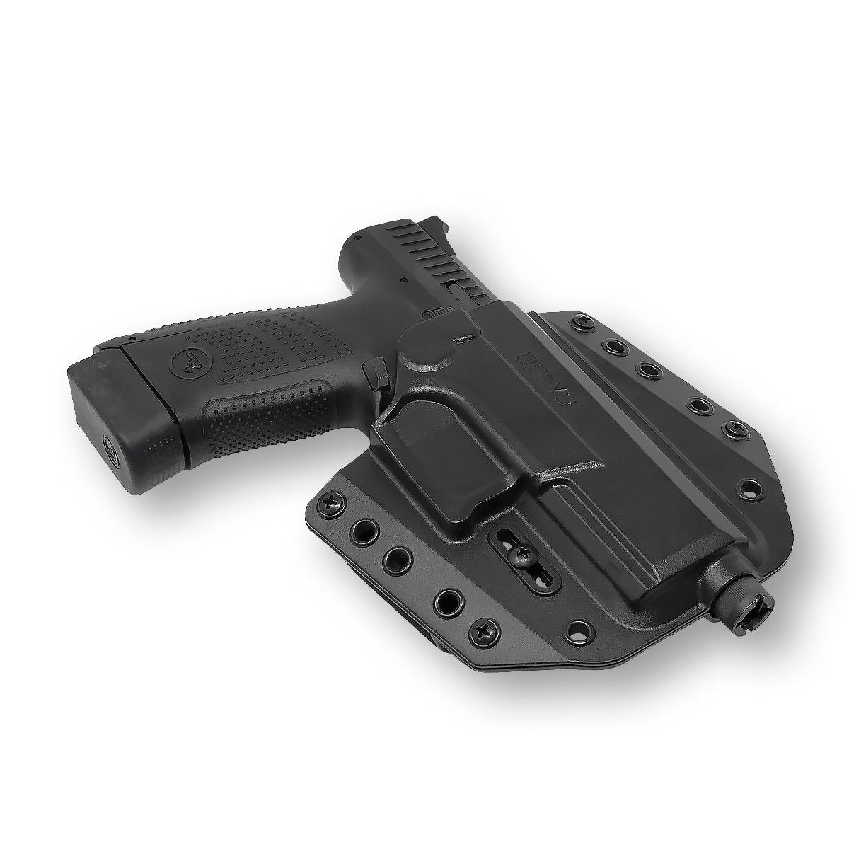 Bravo Concealment - CZ P10c OWB Holster - Black