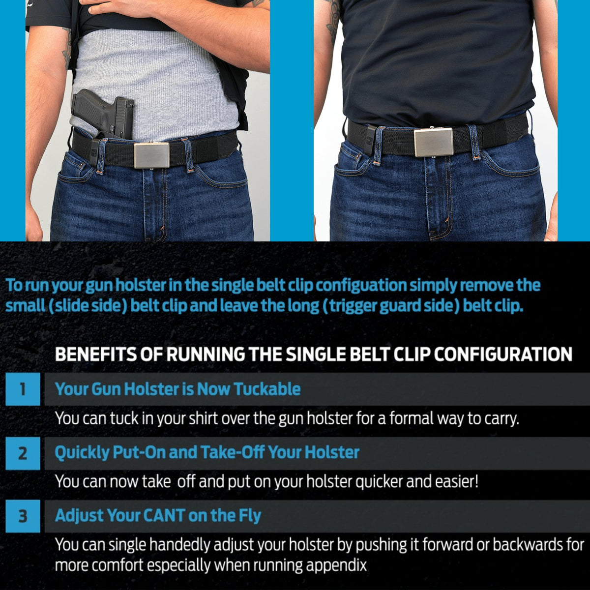 Bravo Concealment - Torsion IWB Holster for S&W M&P Shield