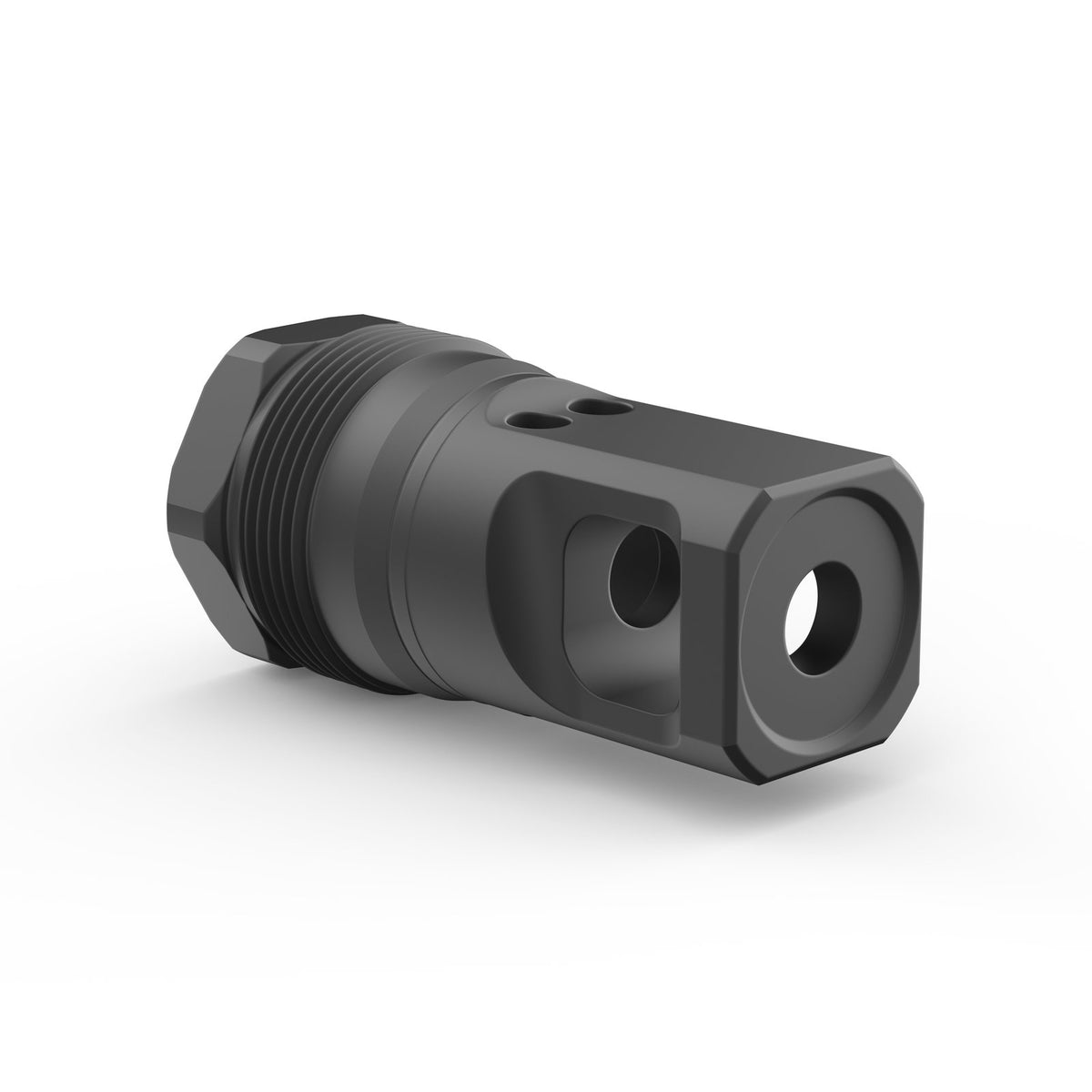 Breek Arms - Plan B Echo Single Port Muzzle Brake 1/2x28 TPI 9MM