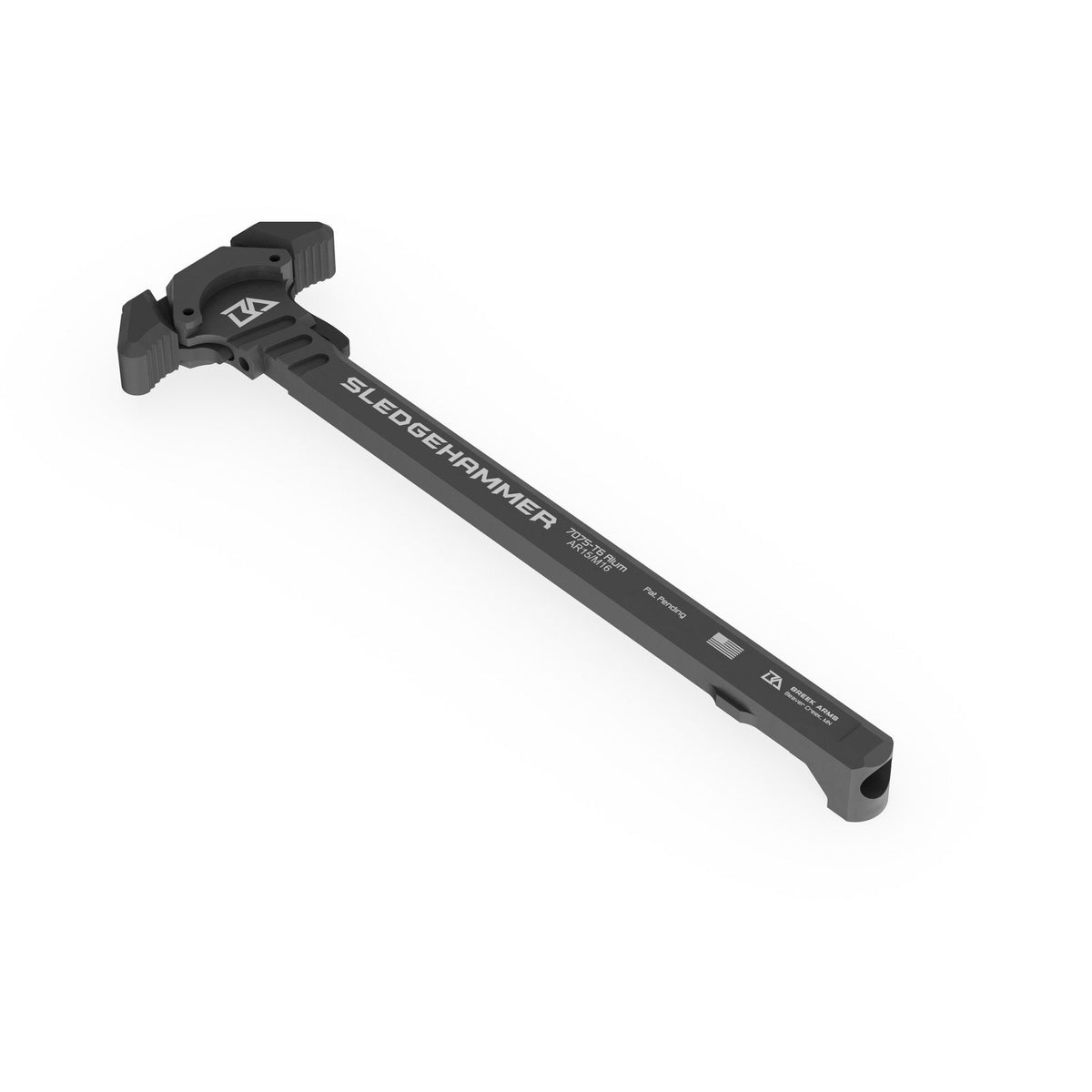 Breek Arms - LE Latch Sledgehammer AR-15 Charging Handle - Black