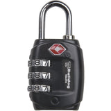 Bulldog Cases - TSA Lock with Steel Shackle - Black