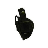 Bulldog Cases - Extreme Pistol Holster Belt Loop & Clip (AMBI) Black