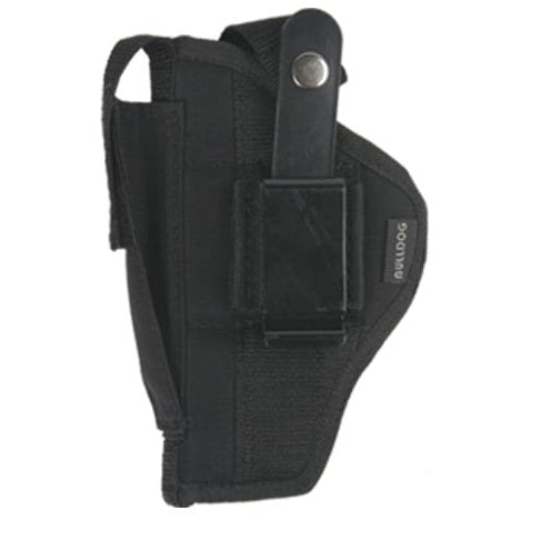 Bulldog Cases - Extreme Pistol Holster Belt Loop & Clip - Black