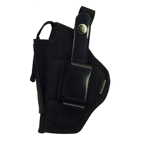 Bulldog Cases - Extreme Pistol Holster Belt Loop & Clip - Black