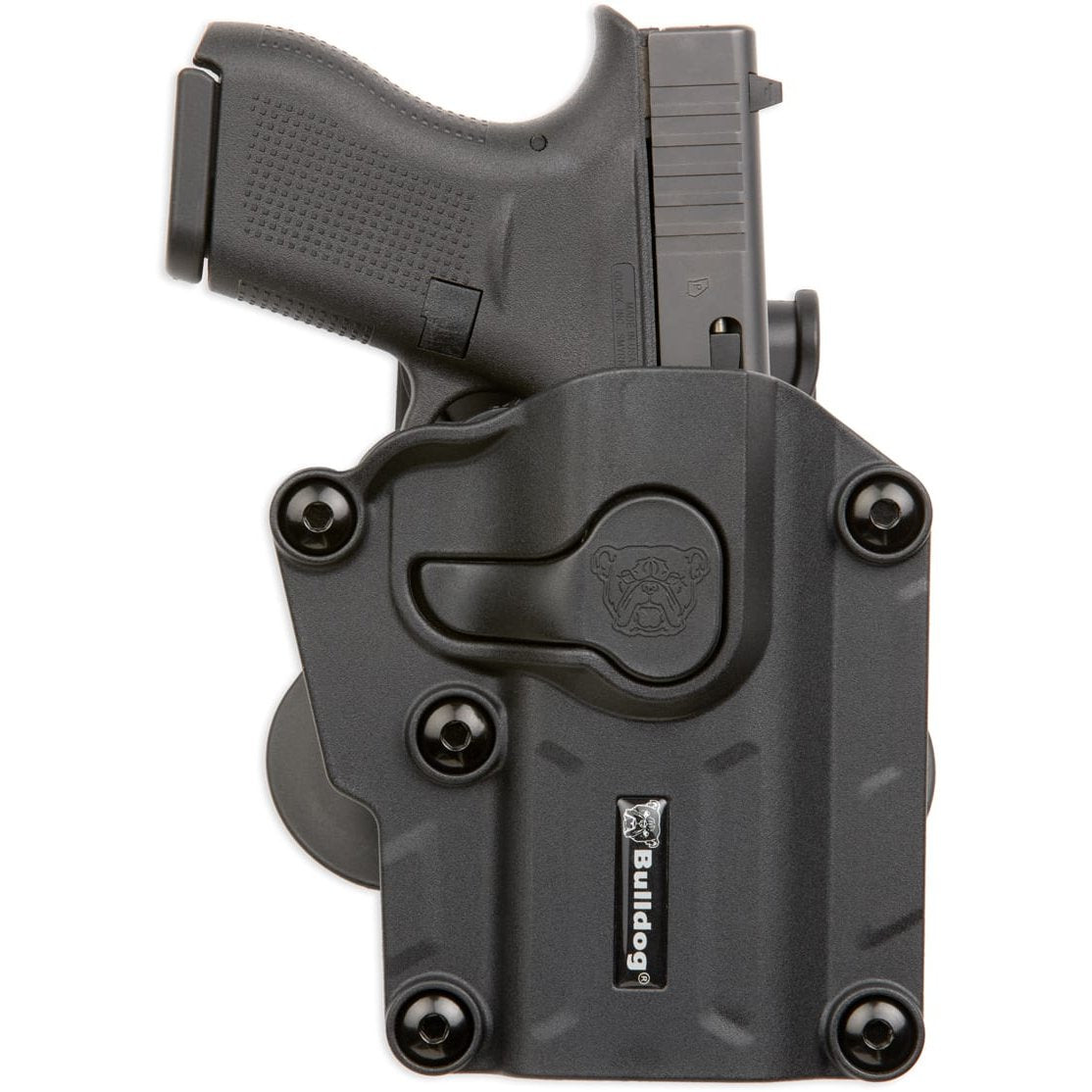 Bulldog Cases - Max Multi-Fit Polymer Holster for Full Size - LH